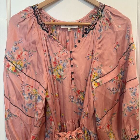 NWOT The Great. Sachet Dress in Cherry Blossom Size 1 US S - Picture 7 of 12